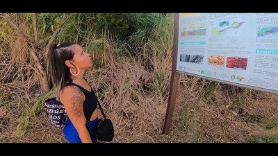 Brazilian Ebony Travels with Boyfriend, Gets Fucked on Beach