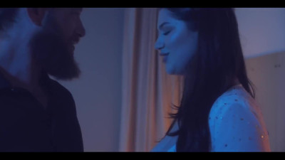 Busty girl enjoys passionate sex with her bearded man