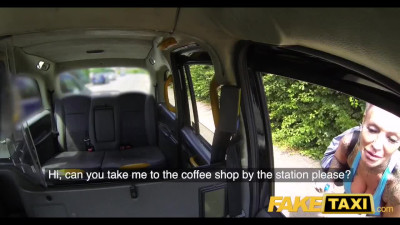 Big booty MILF gets roughly fucked in anal by her taxi driver