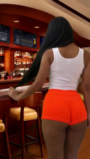 Curvy asian waitress fucks one of the clients with a big dick POV
