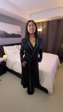 Big booty Asian slut gets roughly fucked and creampied