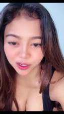Asian thick-lip brunette lady feels horney , she want to have a sex with her vibrating toy and fingers