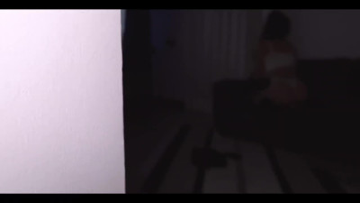 Dildo and real cock DP till shaking orgasm - Amateur Home Video