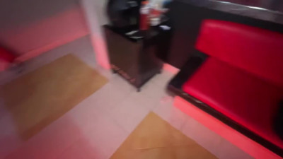Latina BBW Gets Fucked by Room Service Guy While Husband Showers – POV & Blowjob