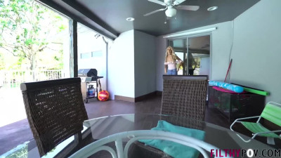 Cruel cuckoldress makes her hubby watch the whole damn thing