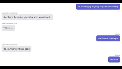 Stepdad ends up fucking her in exchange for some cold hard cash