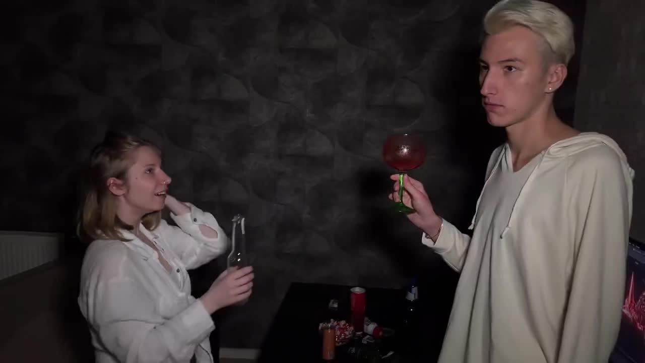 Watch My friend's gf was so horny during our houseparty, she wanted a threesome with our big cocks Full. Duration: 11:58 | ePornBabe.