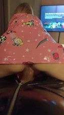 Bubble butt teen rides cock in POV till she cums - Homemade