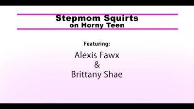 The helping hand of Alexis Fawx is making up the inexperience of Brittany Shae and Chad White