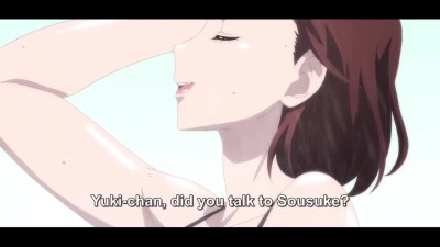 Horny guy has an opportunity to fuck a hot hentai chick at the women's bath