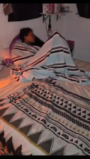 He fucked her wide-opened throat and pounded her pussy hard