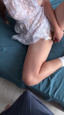 Hot Russian schoolgirl celebrated her graduation and fucked her stepbrother.