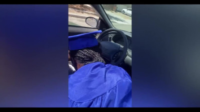 First African Babe Ever to Graduate - And She Already Fucked in Public On the Day 1