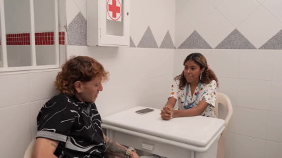 Nurse's Naughty Exam: POV Creampie Delight