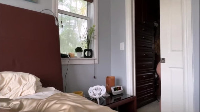 Curvy Buxom PAWG Wanted To Show Her Sexy Lingerie To Her Step-bro & Turned Him On Unintentionally