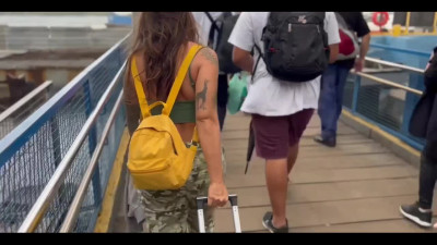 Couple's Tropical Adventure: From Bike to Boat