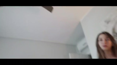 Personal trainer with nice ass, began his morning with a blowjob POV