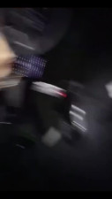 Sloppy public blowjob by a perv Blonde in a car