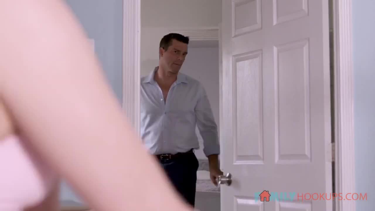Watch Perv stepfather fucks with hot pale Brunette Aubree on her bed Full. Duration: 07:05 | ePornBabe.