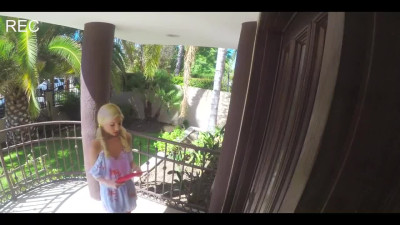 Slim Blonde Babysitter Squirts Like Crazy While Her Boss''s BBC Is Smashing Her Little Cunt