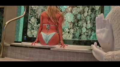 Blonde Beauty's Steamy Spa POV Adventure