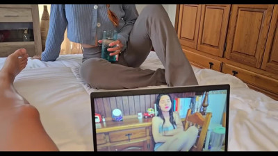 Sexy Fit Redhead Latina Gal Reveals Her Great Slutty Skills To Her Stepdad To Make Him Keep Her Secret