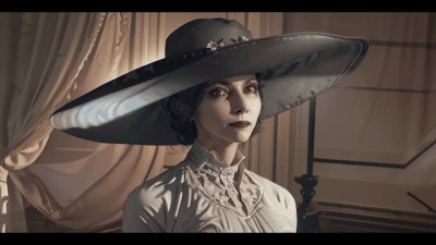AI generated art of Dimitriscu from Resident Evil Live Village