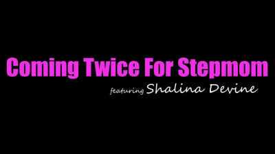 Buxom Shalina Devine helps stepson cum with he wonder cunt