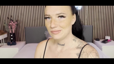 Slutty german chick blows a horny guy's cock during their first date