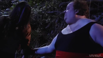 Wild comic movie porn parody: Two girls have a wild pounding with a superhero
