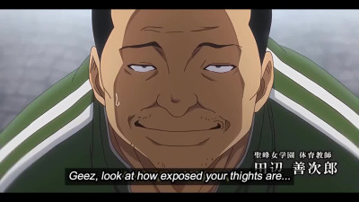 Hentai: a Perverted Fatty Fucks & Impregnates a Lovely Busty Brunette Student