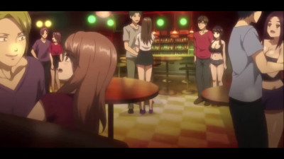 Hot Busty Hentai Colleague Enjoys Wild Swinger Party Orgy Group Fuck