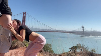 Public Golden Gate Bridge Arab Breeding Creampie