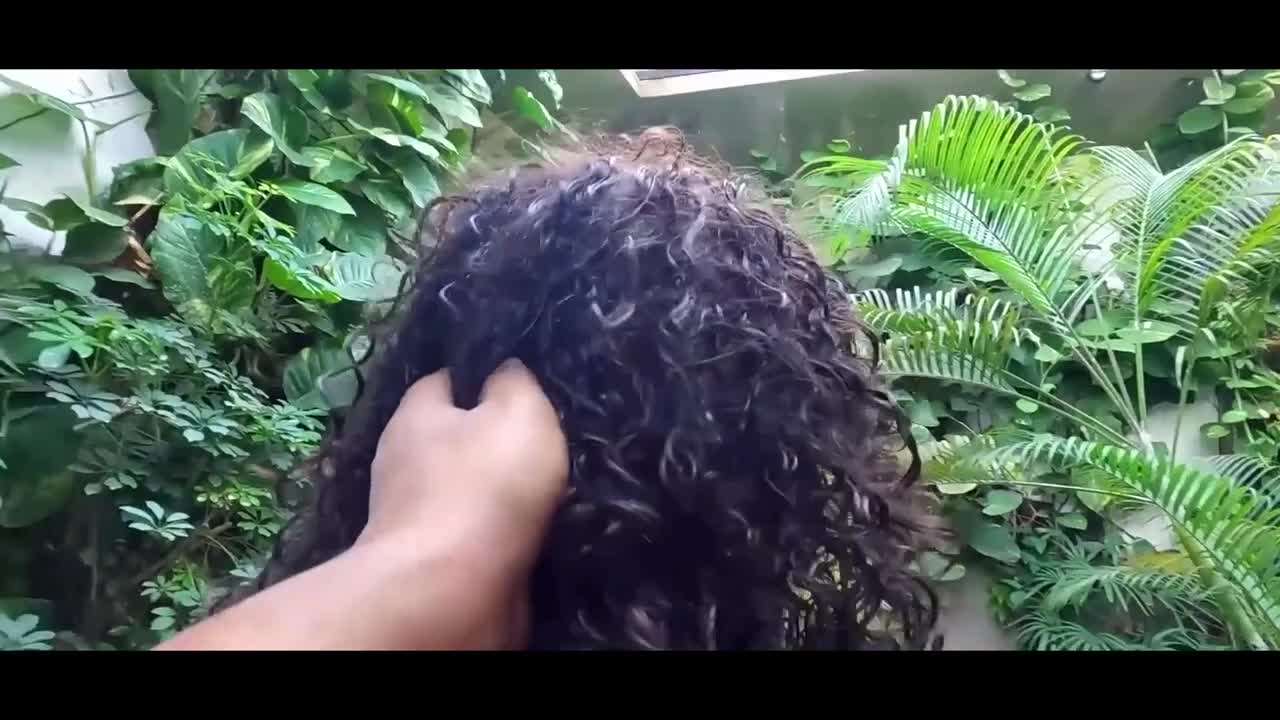 Watch Curly brunette saturates each of her holes with a big black cock. Full. Duration: 21:40 | ePornBabe.