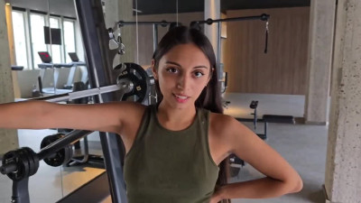 Hot Bootylicious Latina Babe Gave Me Nice BJ & Let Me Fuck Her Hard After the Workout At the Gym