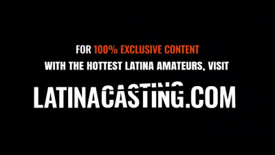 Depraved Latin babe wants to fuck as soon as possible at the casting after the interview.