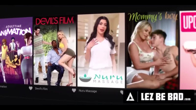 Sexy ladies take a break from relationships by engaging in group lesbian lust.