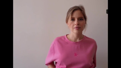 I just rub my dick against this russian slut's pussy