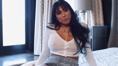 Asian Milf Ember Snow takes BBC balls deep inside