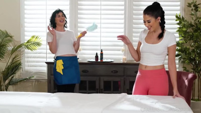 Two horny women show what they are willing to do FOR each other