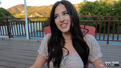 Hot Beautiful Brunette Teen Fucked Hard In First Outdoor Casting