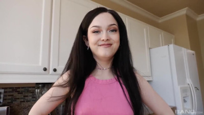 Teen with a trimmed coochie lands her vagina on his hard dick